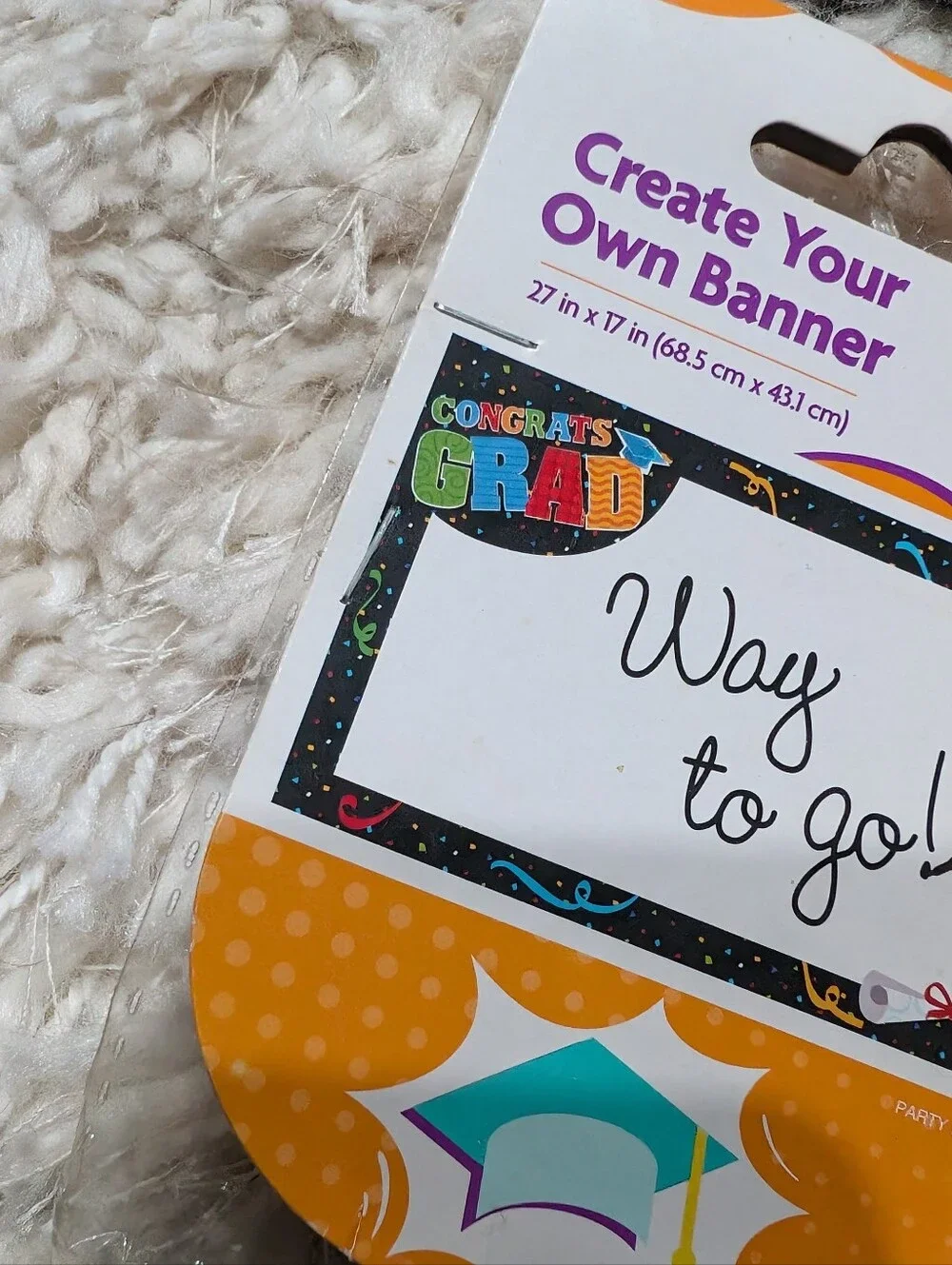 Graduation Create Your Own Banner